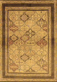 Oriental Brown Traditional Rug, urb898brn