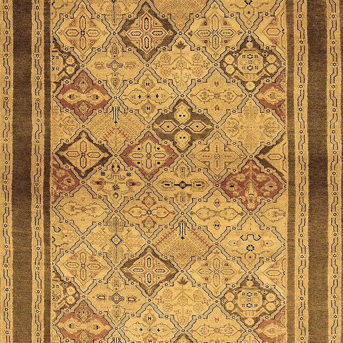 Oriental Brown Traditional Rug, urb898brn