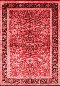Oriental Red Traditional Rug, urb899red