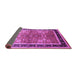 Sideview of Oriental Purple Traditional Rug, urb899pur