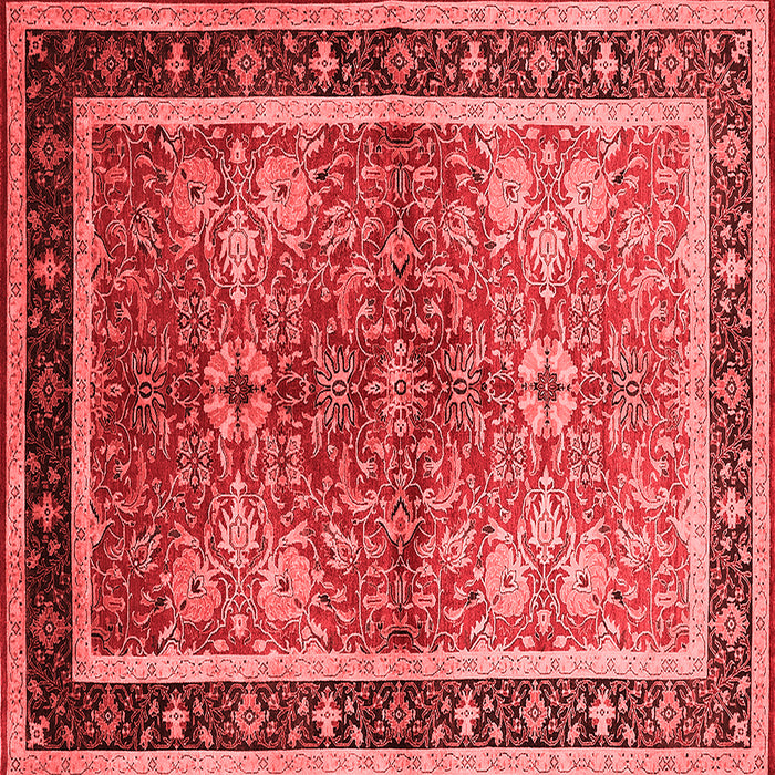 Oriental Red Traditional Rug, urb899red