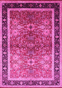 Oriental Pink Traditional Rug, urb899pnk