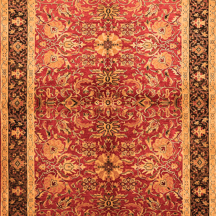 Oriental Orange Traditional Rug, urb899org