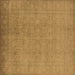 Square Oriental Brown Traditional Rug, urb900brn