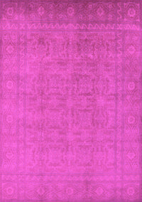 Oriental Pink Traditional Rug, urb900pnk