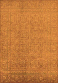 Oriental Orange Traditional Rug, urb900org