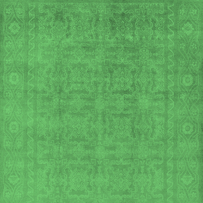 Oriental Emerald Green Traditional Rug, urb900emgrn