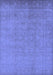 Oriental Blue Traditional Rug, urb900blu