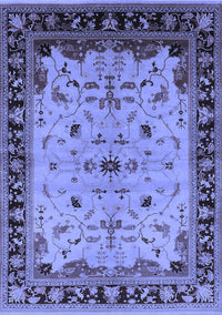 Oriental Blue Traditional Rug, urb901blu