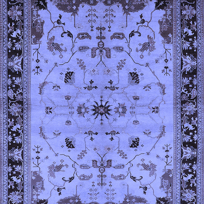 Oriental Blue Traditional Rug, urb901blu