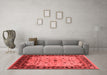 Traditional Red Washable Rugs