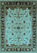Oriental Light Blue Traditional Rug, urb901lblu