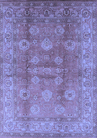 Oriental Blue Traditional Rug, urb902blu