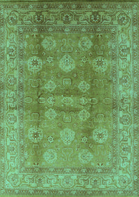 Oriental Turquoise Traditional Rug, urb902turq