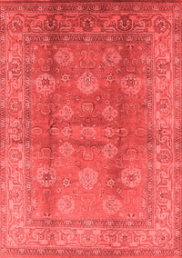 Oriental Red Traditional Rug, urb902red