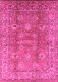 Oriental Pink Traditional Rug, urb902pnk