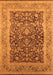 Oriental Orange Industrial Rug, urb903org