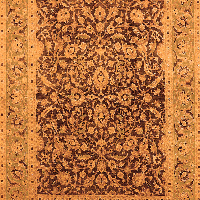 Oriental Orange Industrial Rug, urb903org