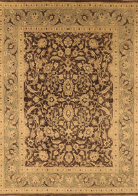 Oriental Brown Industrial Rug, urb903brn