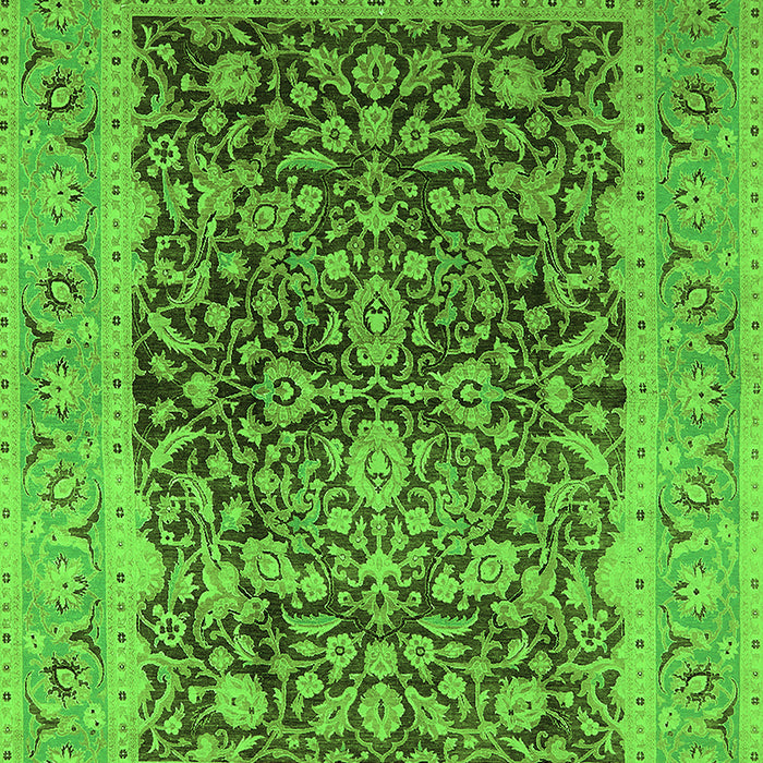 Oriental Green Industrial Rug, urb903grn