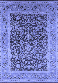 Oriental Blue Industrial Rug, urb903blu