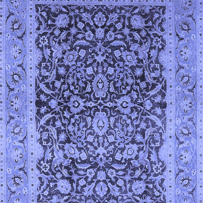 Oriental Blue Industrial Rug, urb903blu