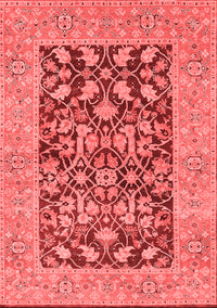 Oriental Red Traditional Rug, urb904red