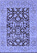 Oriental Blue Traditional Rug, urb904blu