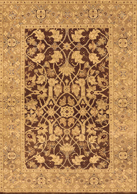 Oriental Brown Traditional Rug, urb904brn