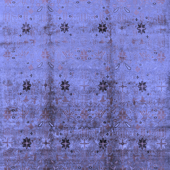 Oriental Blue Industrial Rug, urb905blu