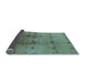 Sideview of Oriental Light Blue Industrial Rug, urb905lblu