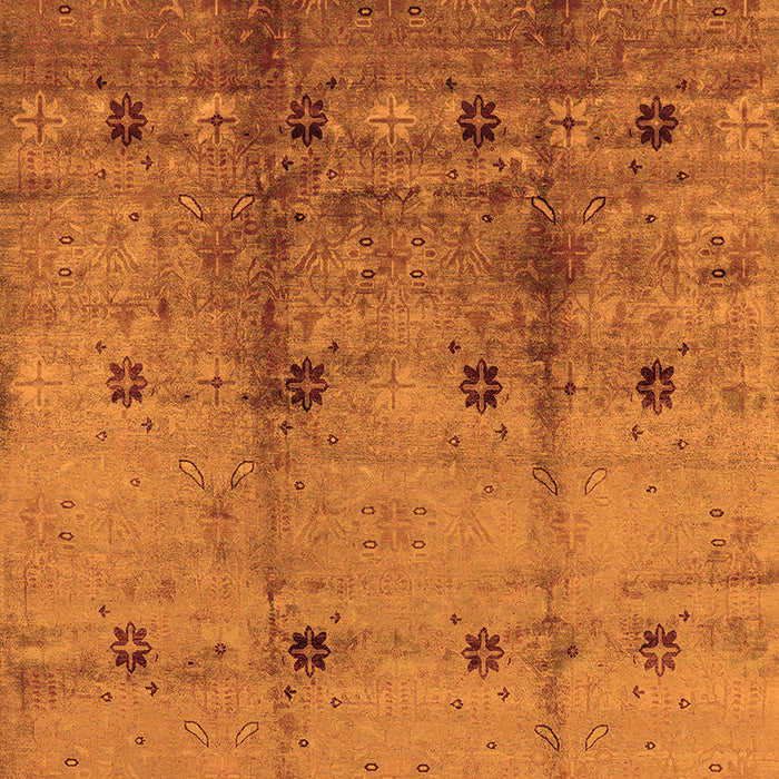 Oriental Orange Industrial Rug, urb905org