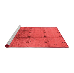 Industrial Red Washable Rugs
