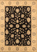Oriental Brown Traditional Rug, urb906brn
