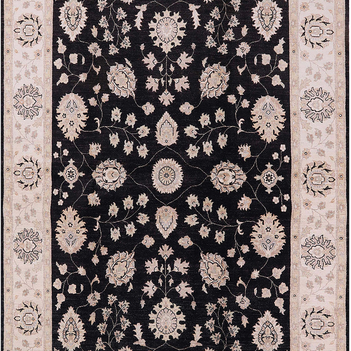 Mid-Century Modern Burgundy Brown Oriental Rug, urb906