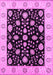 Oriental Pink Traditional Rug, urb906pnk