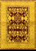 Oriental Yellow Industrial Rug, urb907yw