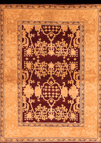 Oriental Orange Industrial Rug, urb907org