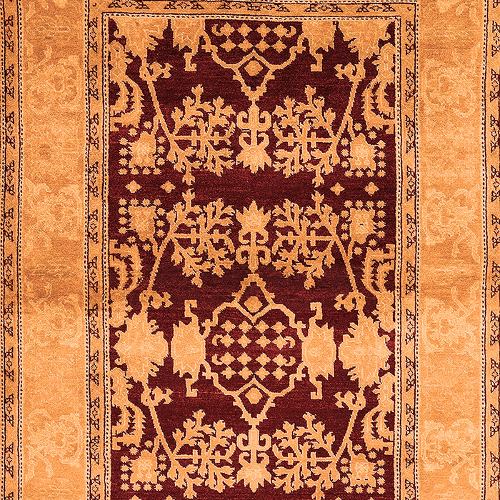 Oriental Orange Industrial Rug, urb907org