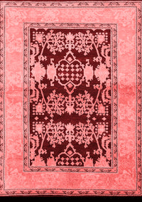 Oriental Red Industrial Rug, urb907red