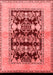 Oriental Red Industrial Area Rugs