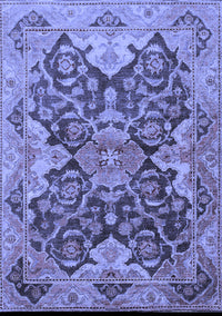 Oriental Blue Traditional Rug, urb908blu