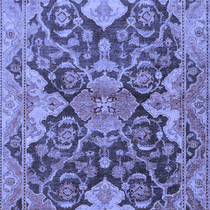Oriental Blue Traditional Rug, urb908blu