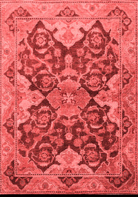 Oriental Red Traditional Rug, urb908red