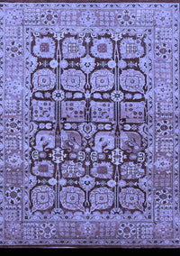 Oriental Blue Traditional Rug, urb909blu