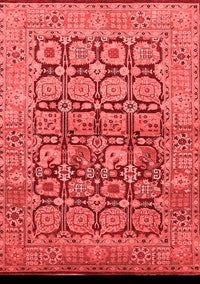 Oriental Red Traditional Rug, urb909red