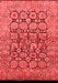 Oriental Red Traditional Area Rugs