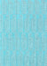 Machine Washable Solid Light Blue Modern Rug, wshurb90lblu