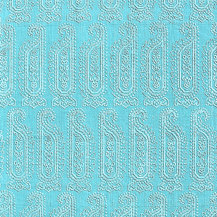 Machine Washable Solid Light Blue Modern Rug, wshurb90lblu