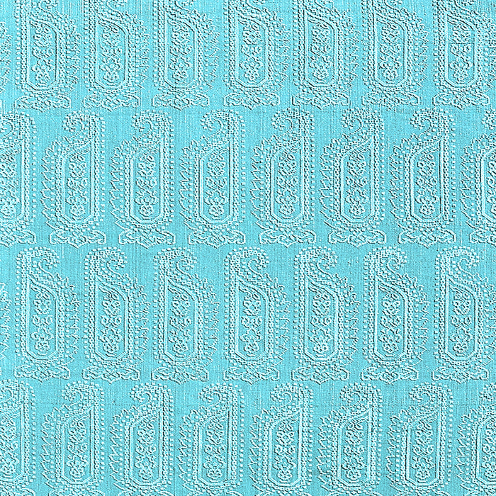 Square Machine Washable Solid Light Blue Modern Rug, wshurb90lblu